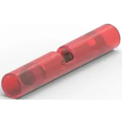 Butt connectorwith insulation, 0.3-1.42 mm², AWG 22 to 16, red, 32.13 mm, 8-320559-2