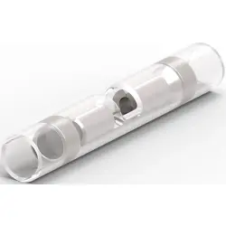 Butt connectorwith insulation, 0.2-0.6 mm², AWG 24 to 20, natural, 25.78 mm, 323975