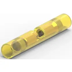 Butt connectorwith insulation, 2.62-6.64 mm², AWG 16 to 14, yellow, 42.06 mm, 327638