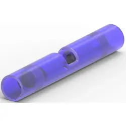 Butt connectorwith insulation, 26-96 mm², AWG 22 to 18, blue, 32.13 mm, 327583