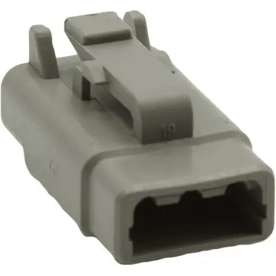 Plug housing, for rectangular miniature plug, PX0010S03GY - 1