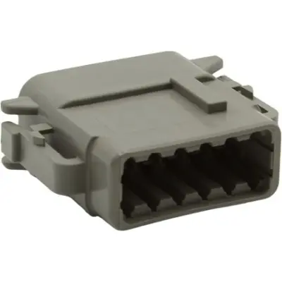 Plug housing, for rectangular miniature plug, PX0010S12AGY - 1