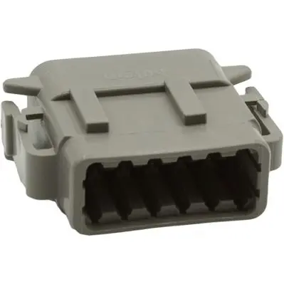 Socket housing, for rectangular miniature plug, PX0011P12AGY - 1