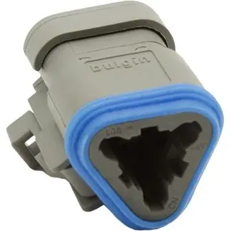 Plug housing, for rectangular miniature plug, PX0105S03GY - 1