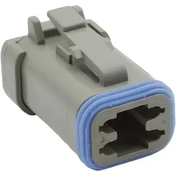 Plug housing, for rectangular miniature plug, PX0105S04GY - 1
