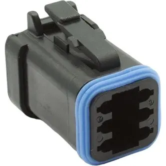 Plug housing, for rectangular miniature plug, PX0105S06BK - 1