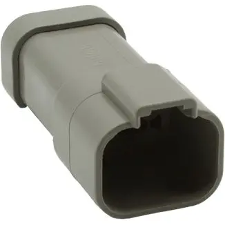 Socket housing, for rectangular miniature plug, PX0106P04GY - 1
