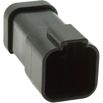 Socket housing, for rectangular miniature plug, PX0106P06BK - 1