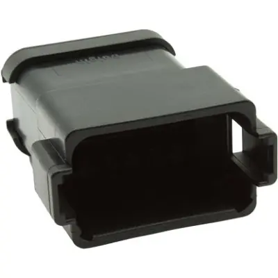 Socket housing, for rectangular miniature plug, PX0106P12ABK - 1