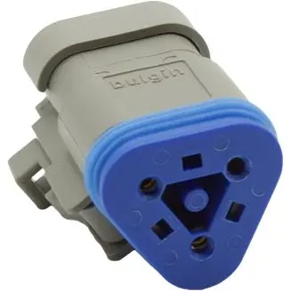 Plug housing, for rectangular miniature plug, PX0110S03GY - 1