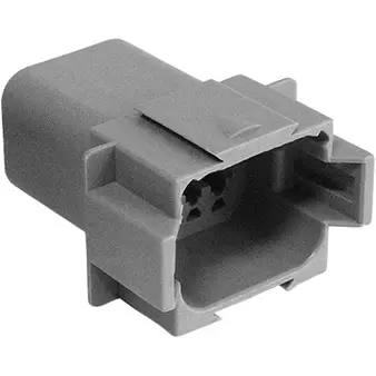 Socket housing, for rectangular miniature plug, PX0112P08AGY - 1