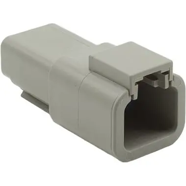 Socket housing, for automotive high-power rectangular connectors, PX1001P02GY - 1