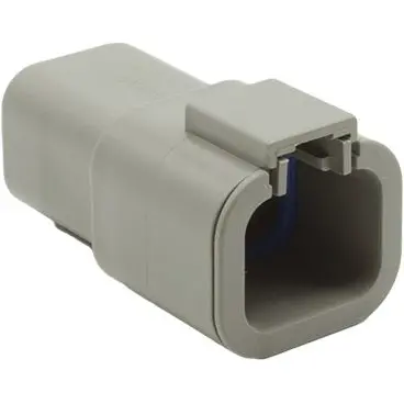 Socket housing, for automotive high-power rectangular connectors, PX1001P04GY - 1