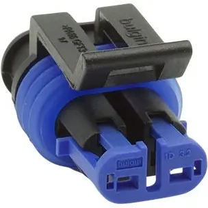 Socket housing, for automotive connector, PX2001S02BK - 1