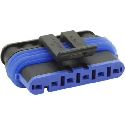 Socket housing, for automotive connector, PX2001S06BK - 1