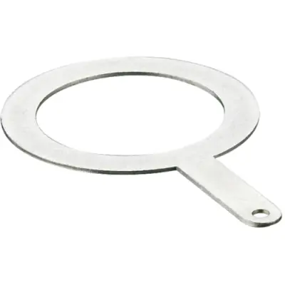Shield ring for power supply connector, 0382 - 1