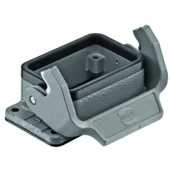 Surface mount housing, size 6B, die-cast aluminum, longitudinal bow locking, IP65, 09300060301