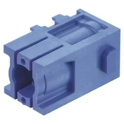 Socket/pin contact insert, Pneumatic cube, small tab, 1 pole, unequipped, 09149311001