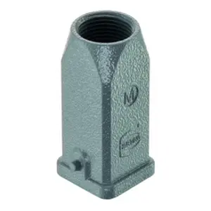 Grommet housing, size 3A, zinc die casting, M20, straight, longitudinal bow locking, IP44/IP65/IP67, 19200031440 - 1