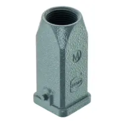 Grommet housing, size 3A, zinc die casting, M20, straight, longitudinal bow locking, IP44/IP65/IP67, 19200031440