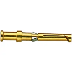 Receptacle, 0.75 mm², AWG 18, crimp connection, gold-plated, 09150006225