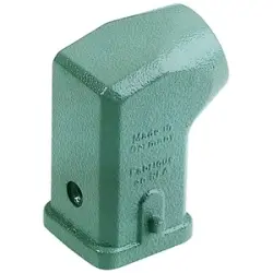 Grommet housing, size 3A, zinc die casting, PG11, angled, longitudinal bow locking, IP44/IP65/IP67, 09200031640