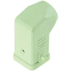 Grommet housing, size 3A, PC, PG11, angled, longitudinal bow locking, IP44/IP65/IP67, 09200030620