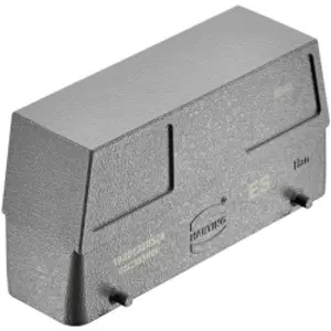 Grommet housing, size L32 B, die-cast aluminum, 1 x M40, angled, cross bow locking, IP65, 19301320528 - 1
