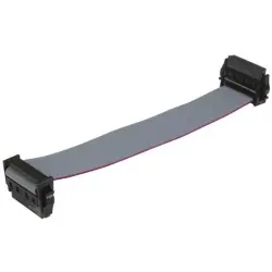 Ribbon cable, 1 m, female connector, 26 pole angled to female connector, 26 pole angled, AWG 30, 33152431000034