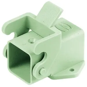 Surface mount housing, size 3A, PC, M20, angled, longitudinal bow locking, IP44/IP65/IP67, 09200030820 - 1