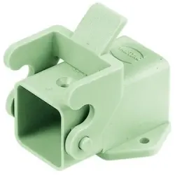 Surface mount housing, size 3A, PC, M20, angled, longitudinal bow locking, IP44/IP65/IP67, 09200030820