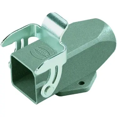 Surface mount housing, size 3A, zinc die casting, PG11, straight, longitudinal bow locking, IP44/IP65/IP67, 09200031250 - 1