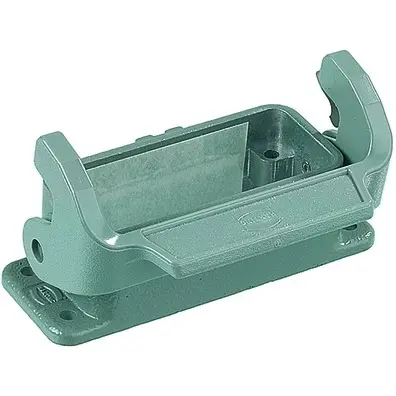 Surface mount housing, size 10A, die-cast aluminum, longitudinal bow locking, IP65, 09200100301 - 1