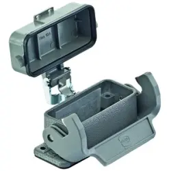 Surface mount housing, size 10A, die-cast aluminum, longitudinal bow locking, IP65, 09200100321