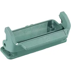 Surface mount housing, size 16A, die-cast aluminum, longitudinal bow locking, IP65, 09200160301