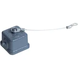 Cover cap, size 3A, metal, longitudinal bow locking, IP44/IP65/IP67, 09200035425