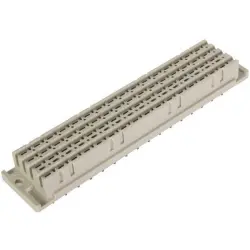 Female connector, type G, 64 pole, z-b-d-f, pitch 5.08 mm, solder pin, straight, 09062646833