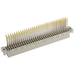 Female connector, type C, 96 pole, a-b-c, pitch 2.54 mm, press-in connection, straight, 09032966851