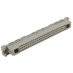 Female connector, type M, 80 pole, a-b-c, pitch 2.54 mm, solder pin, straight, 09032786401