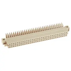 Female connector, type R, 32 pole, AC, pitch 2.54 mm, solder pin, angled, 09732326871