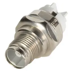 Panel plug, M12, 5 pole, solder connection, screw lock/push-pull, straight, 21033091531