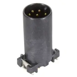 Panel plug, M12, 8 pole, solder connection, screw locking, straight, 21033111815