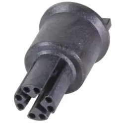 Panel socket, M12, 8 pole, solder connection, screw lock/push-pull, straight, 21033812807