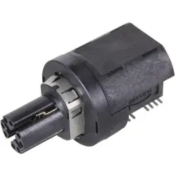 Panel socket, M12, 8 pole, solder connection, screw lock/push-pull, angled, 21033814825