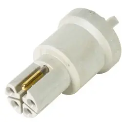 Panel socket, M12, 5 pole, solder connection, screw locking, straight, 21033962505