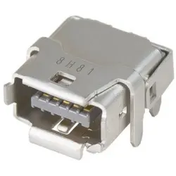 Socket, 8 pole, 8P8C, Cat 6A, solder connection, PCB mounting, 09452812561