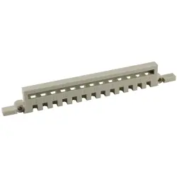 Coding comb, with nut M2.5, plastic for male connectors, shell housing D 20/2 and D 20/4, 09060019995
