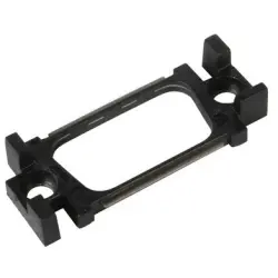 Coding element, black for D-Sub housing size 1 (DE), 9 pole, socket, coding combination 10, 09670092210101
