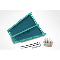 Gel cable fitting, straight, 3.0-25 mm², cable Ø 9 to 30 mm, IPX8, 435-00659