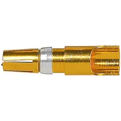 Spring contact, solder connection, noble metal, 09030006203